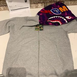 Men’s “WGM” Shark Full ZIP Hoodie
